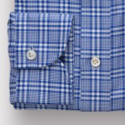 Emanuel Berg Cannes, Prince of Wales Check Shirt