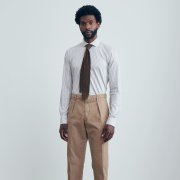 Emanuel Berg Byron, Grey Striped 4Flex Shirt