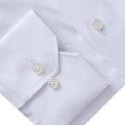Emanuel Berg Trento, biała koszula z bawełny Poplin, VIROFORMULA™