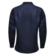 Brando, Navy Blue Linen Overshirt
