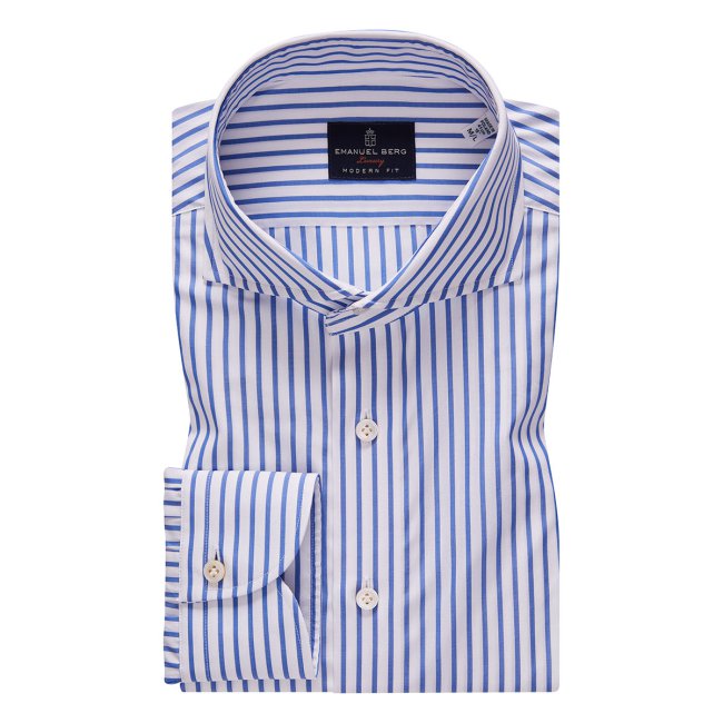 Harvard, Blue Striped Shirt