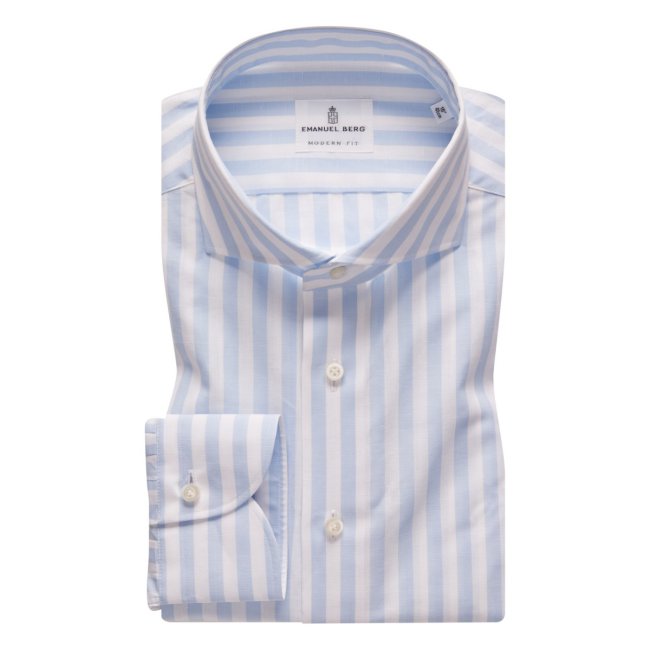 Harvard, Striped Cotton and Linen Shirt
