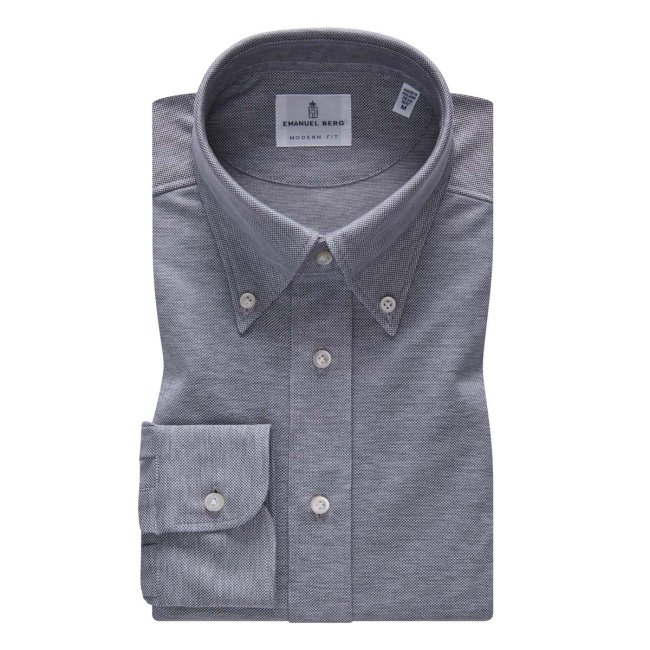 Trento, Grey Jersey Shirt