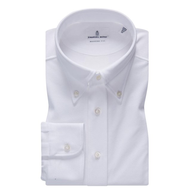 Trento, White Jersey Shirt
