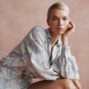 ÉMANOU ALICIA, Paisley Motif Linen Shirt