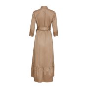 ÉMANOU ANGEL, Beige Cotton Dress