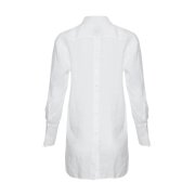 ÉMANOU BARDOT, White Linen Shirt