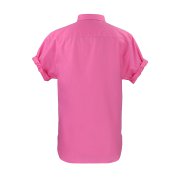 ÉMANOU JEAN, różowa koszula z krótkim rękawem