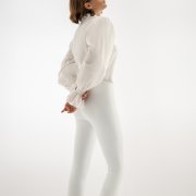 ÉMANOU MAGIE, White Cotton Puff-Sleeve Shirt