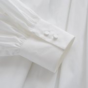 ÉMANOU MANOU, biała bluzka z bawełny