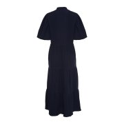 ÉMANOU PAMPELONNE, Navy Blue Cotton Muslin Dress