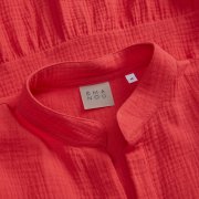 ÉMANOU PAMPELONNE, Red Cotton Muslin Dress