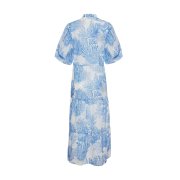 ÉMANOU PAMPELONNE, Blue Coral Print Dress