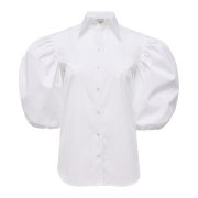 ÉMANOU SIMONE, Puff-Sleeve Cotton Shirt