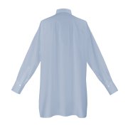 Emanuel Berg ÉMANOU SOLANGE, błękitna koszula z bawełny Poplin