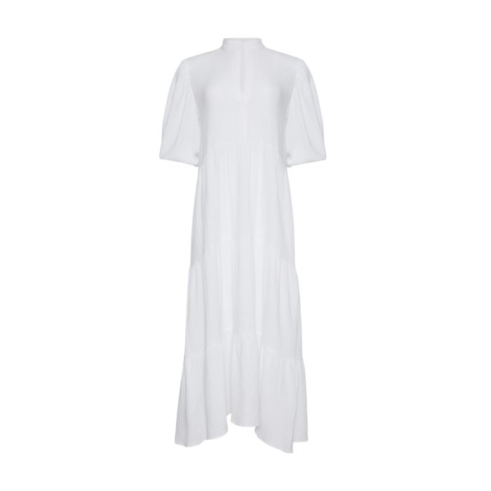 ÉMANOU PAMPELONNE, White Cotton Muslin Dress