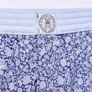 Blue Floral Print Boxer Shorts