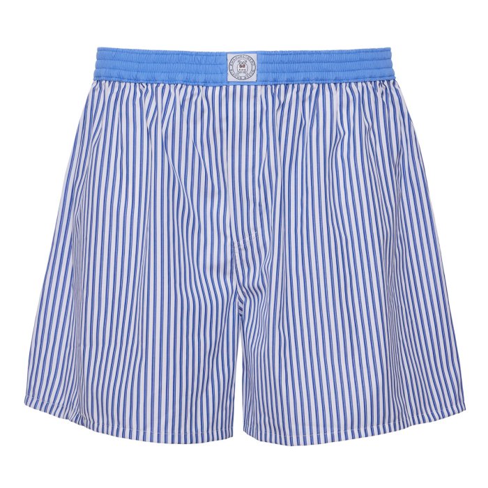 Emanuel Berg Blue Striped Boxer Shorts