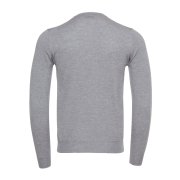 Emanuel Berg Grey Merino Wool Crew-Neck Sweater