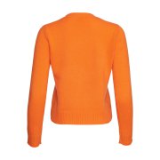 EMANUEL BERG, pomarańczowy sweter z kaszmiru