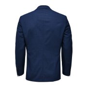 Emanuel Berg Navy Blue Wool Jacket