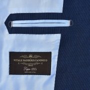 Emanuel Berg Navy Blue Wool Jacket