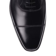 Emanuel Berg Crockett & Jones, czarne buty Oxford Hallam
