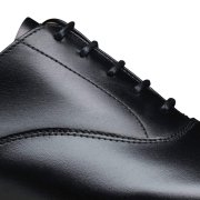 Emanuel Berg Crockett & Jones, czarne buty Oxford Hallam