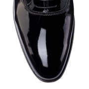 Emanuel Berg Crockett & Jones, czarne buty Oxford Overton