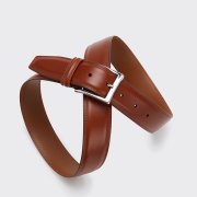 Emanuel Berg Brown Leather Belt