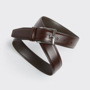 Emanuel Berg Brown Leather Belt