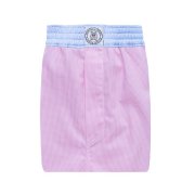 Pink Micro Check Boxer Shorts
