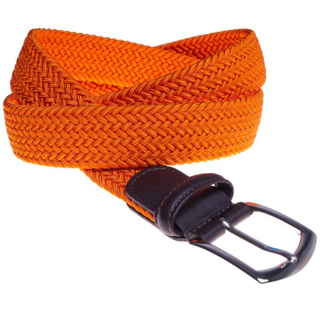 Orange Woven Belt